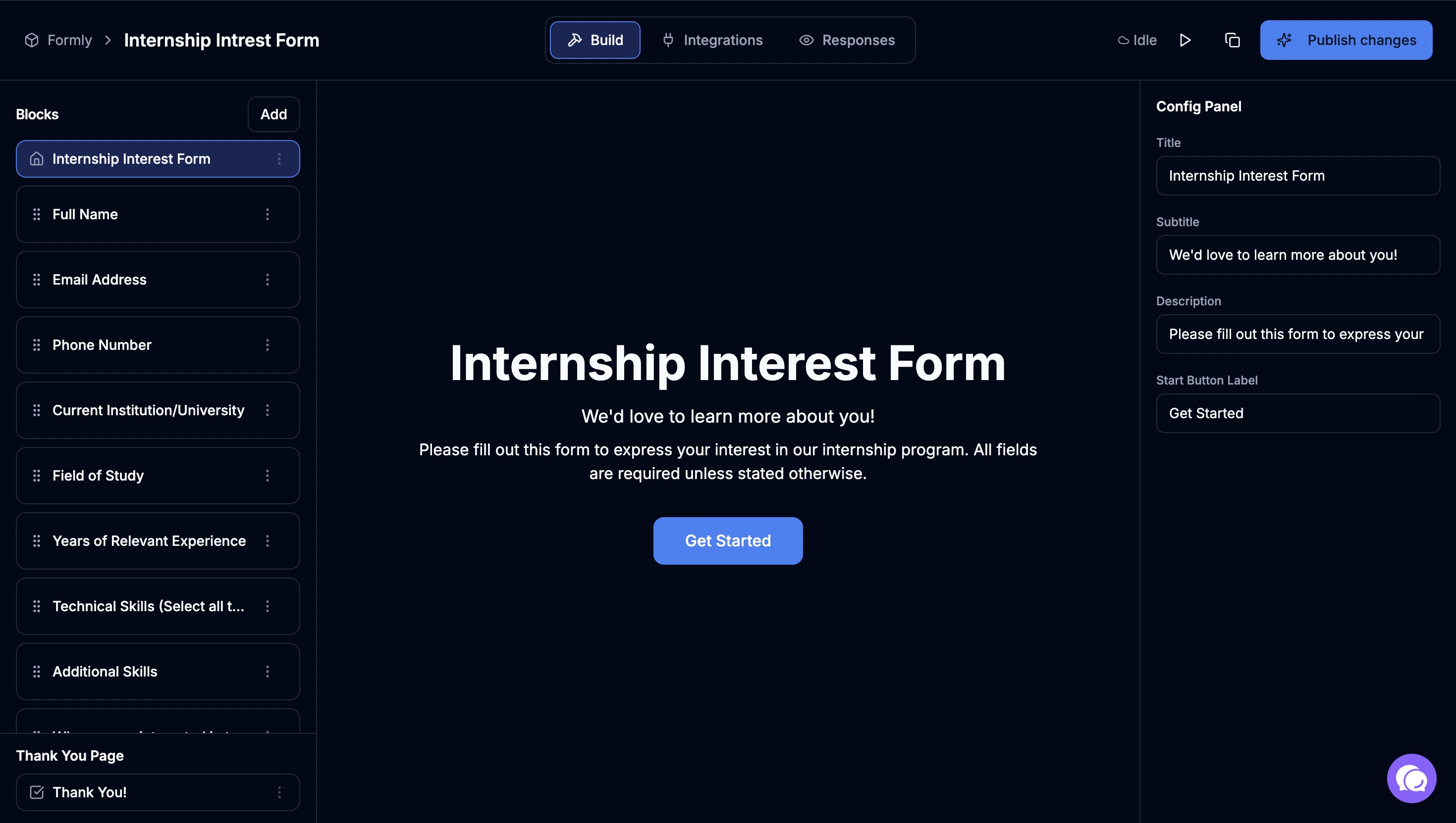 Kisforms form builder preview